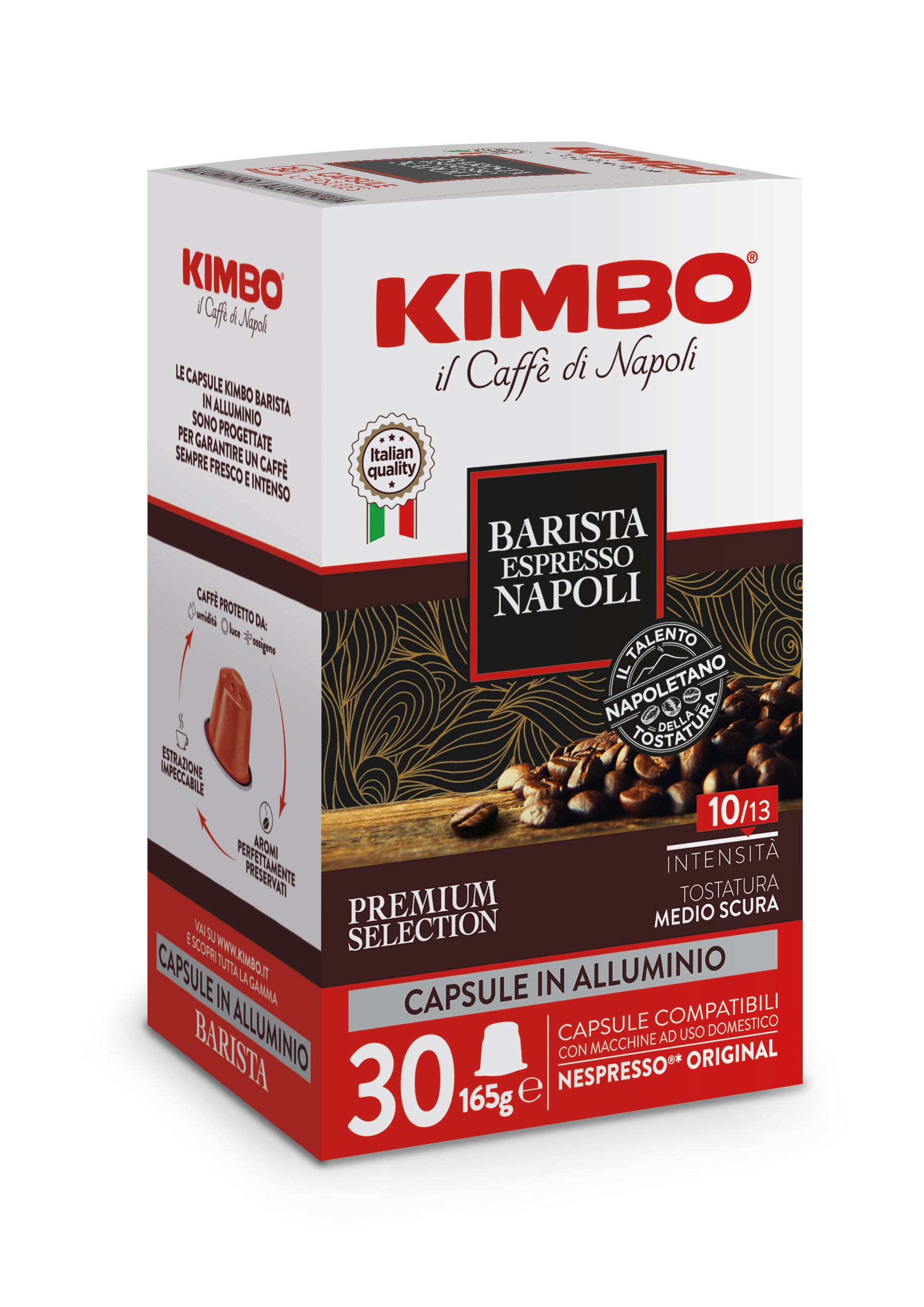 Kimbo Barista Espresso Napoli 30 бр. Nespresso съвместими капсули | Kimbo | Друго |