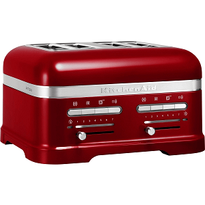 KitchenAid тостер с четири отделения в цвят червен