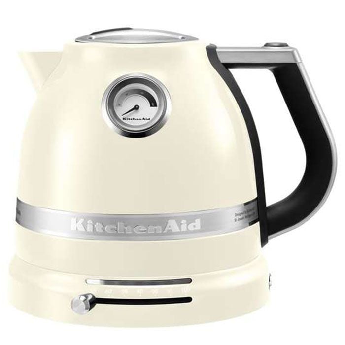 KitchenAid електрическа кана в цвят крем