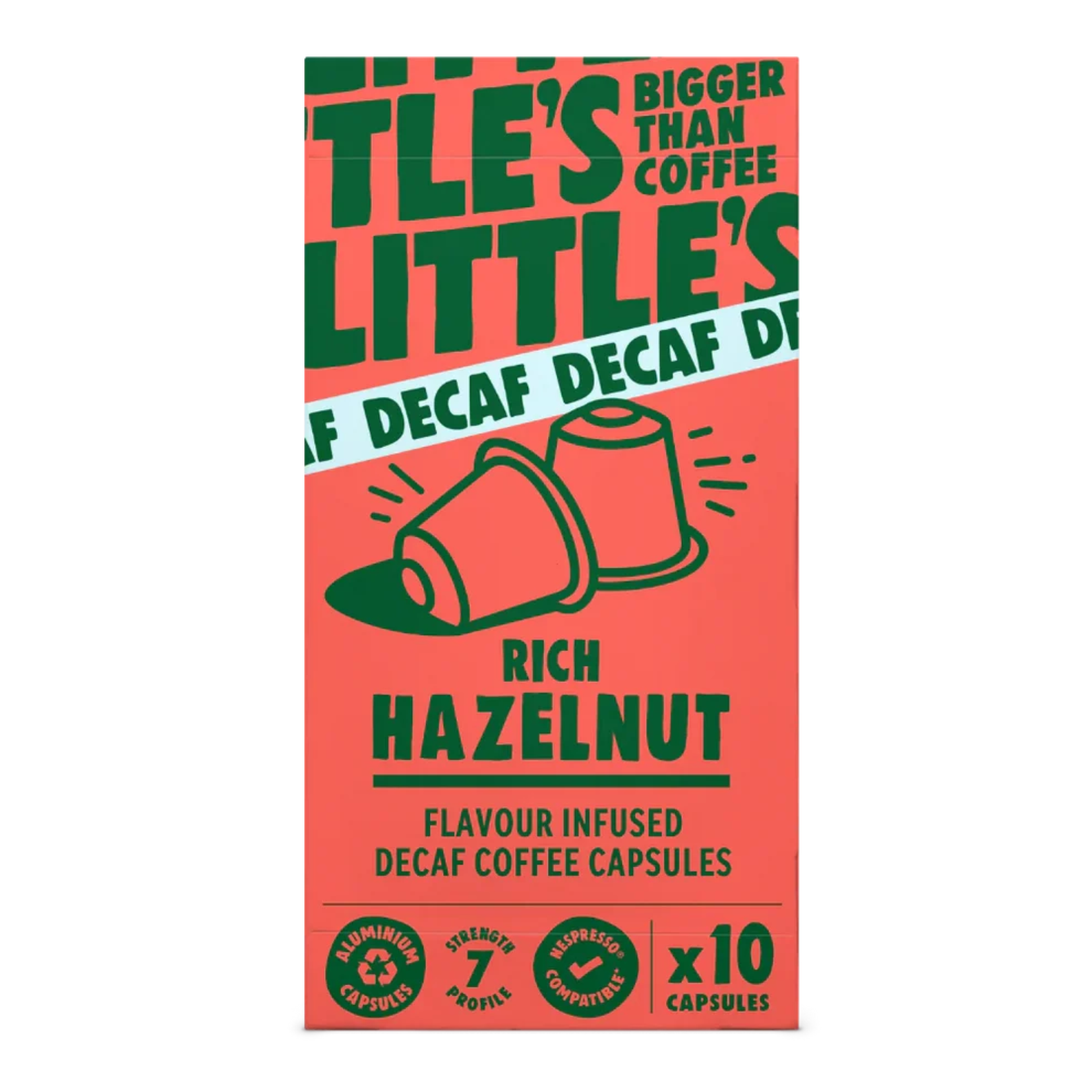 Little's Rich Hazelnut Decaf 10бр Nespresso съвместими капсули | Nespresso съвместими | Кафе капсули |