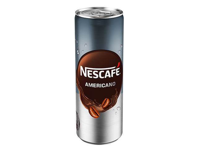 NESCAFE Americano coffee drink with milk