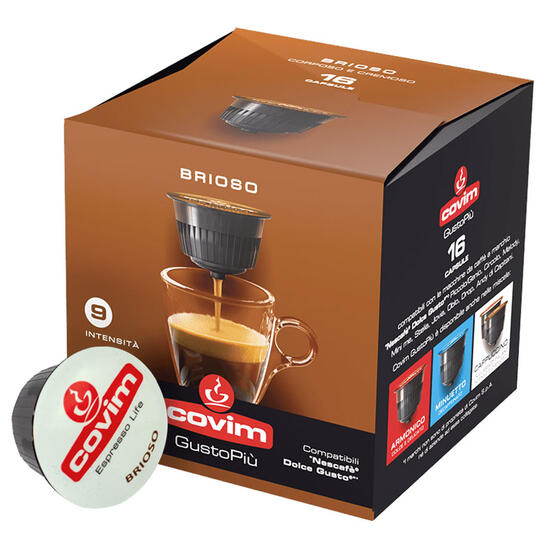 COVIM Brioso – капсули "Dolce Gusto“ 16 бр.