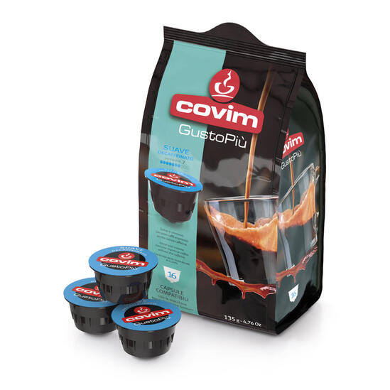 COVIM Suave Decaffeinato – капсули "Dolce Gusto" 16 бр.