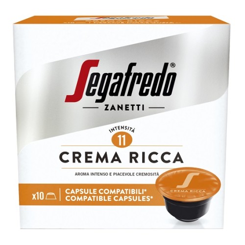Segafredo Crema Ricca капсули за Dolce Gusto кафемашина