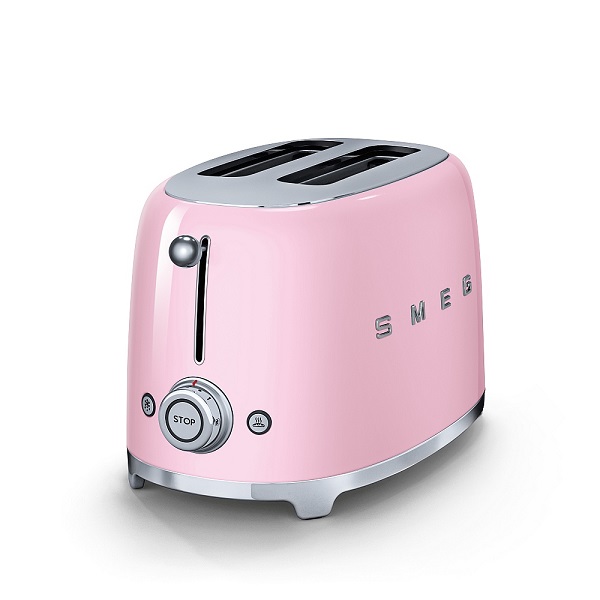 Smeg 50`s Style тостер цвят розов