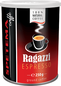 Spetema Ragazzi Espresso 250 гр. мляно кафе в метална кутия | Мляно кафе | Кафе |