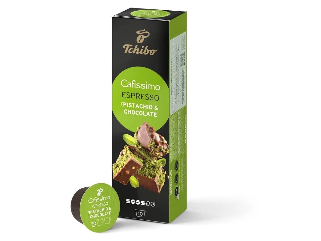 Tchibo Cafissimo Espresso Pistachio & Chocolate | Caffitaly съвместими | Кафе капсули |