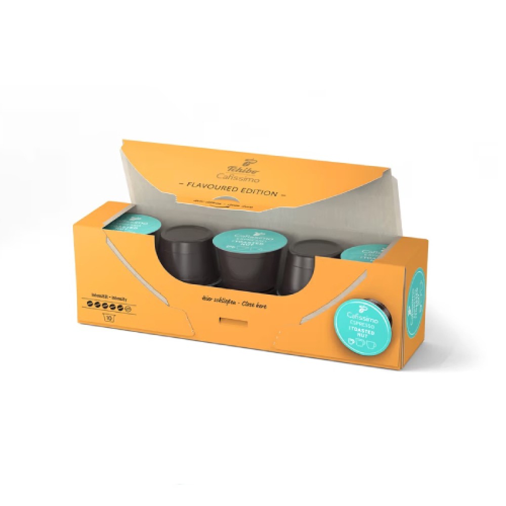 Tchibo Cafissimo Espresso Toasted nut 10бр | Caffitaly съвместими | Кафе капсули |