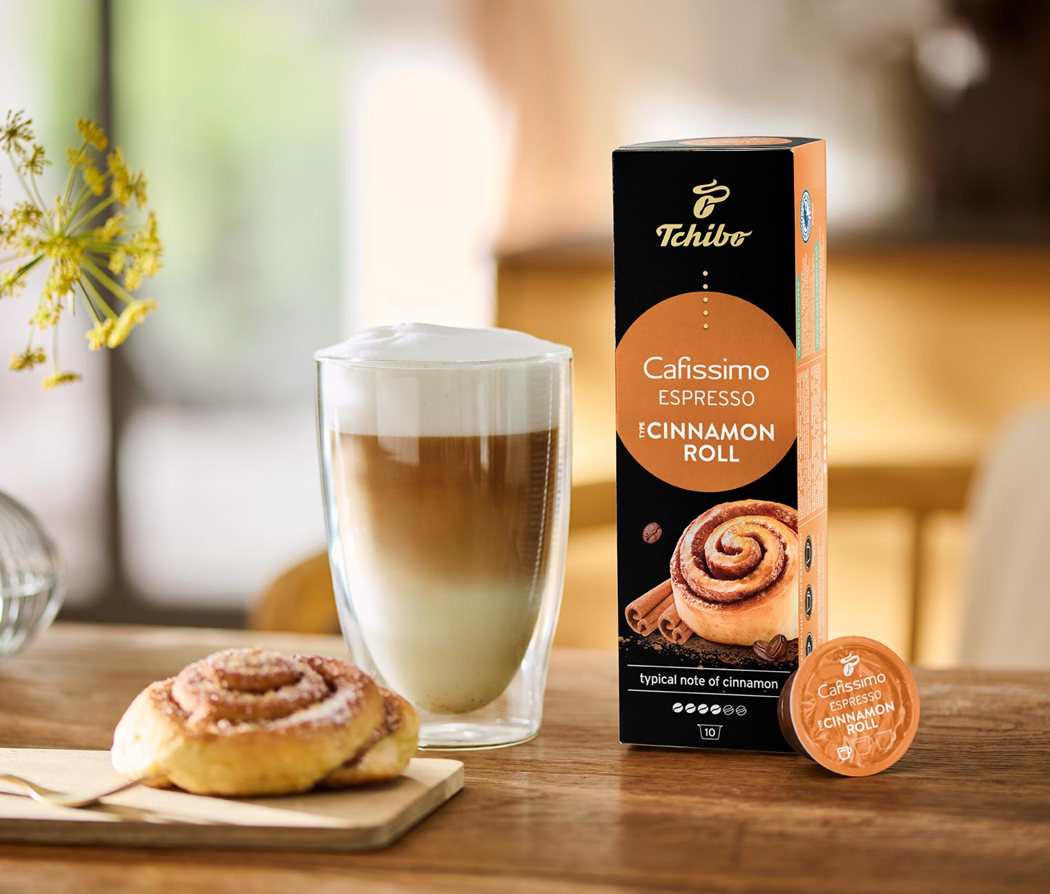 Tchibo Cafissimo Cinnamon Roll | Tchibo | Tchibo Cafissimo |