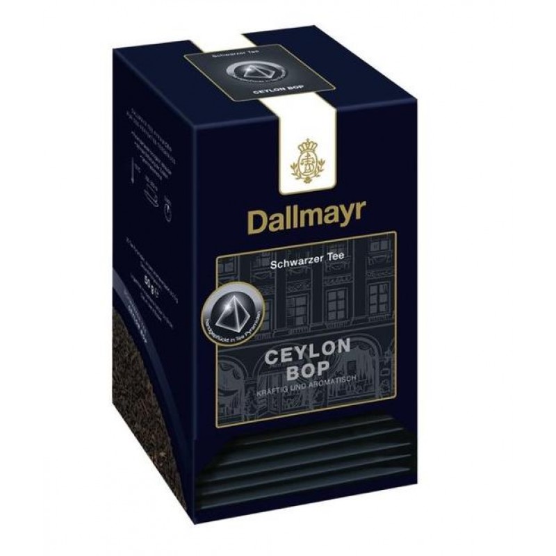 Черен чай Ceylon Bop Dallmayr,  20 сашета