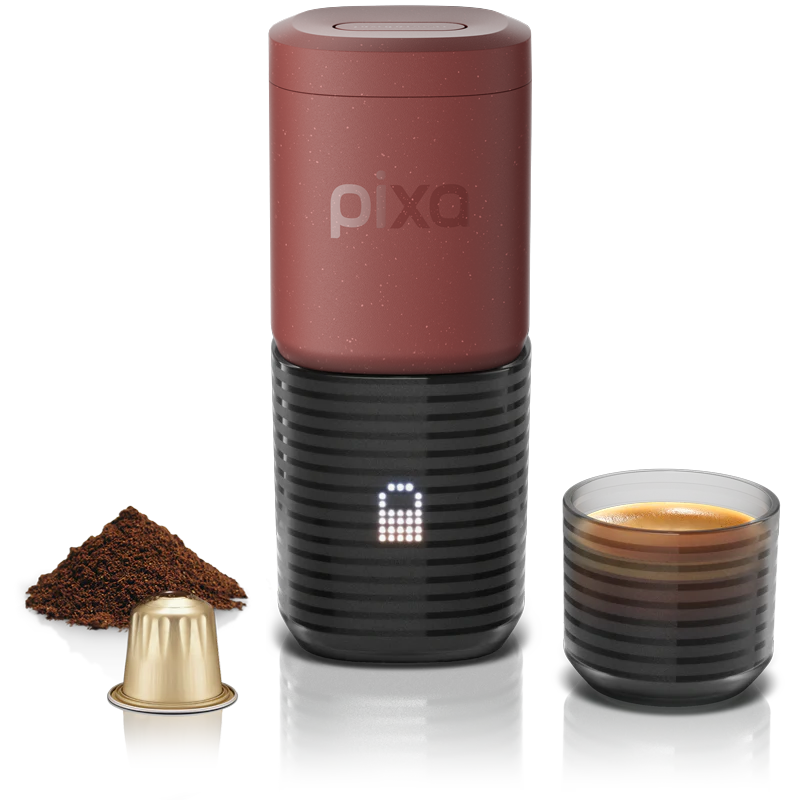 Електрическа преносима кафемашина – Wacaco® Pixapresso Tuscan Red | Еспресо машини | Кафемашини |