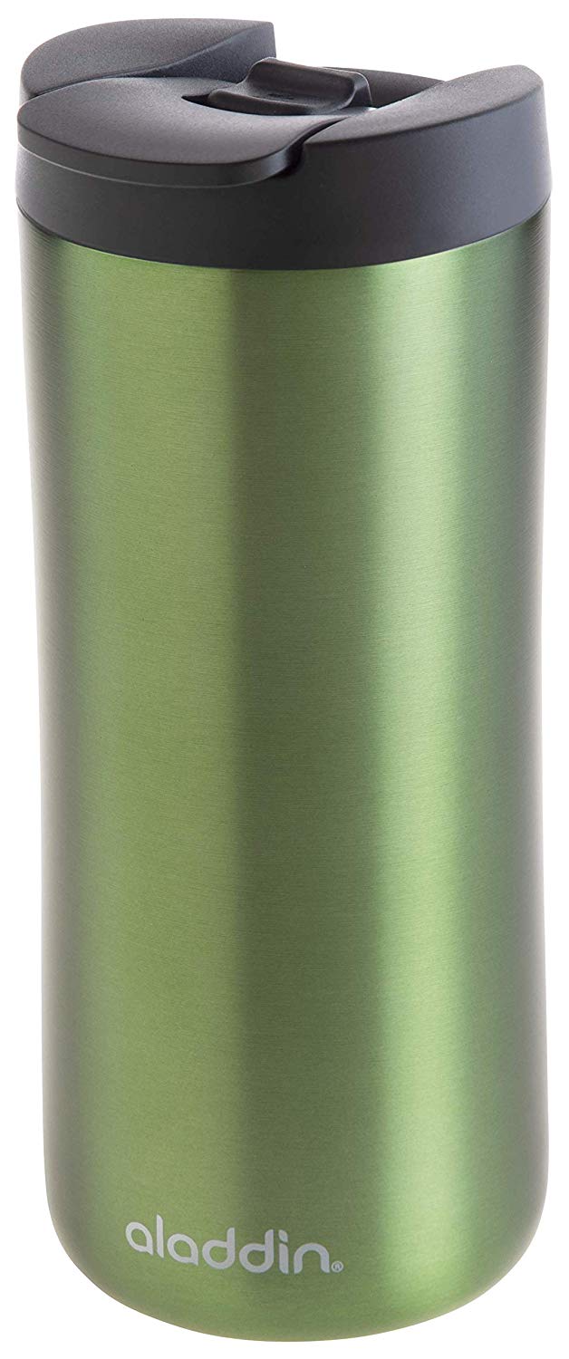 Aladdin Двустенна термочаша с вакуумна изолация 350 мл. зелена