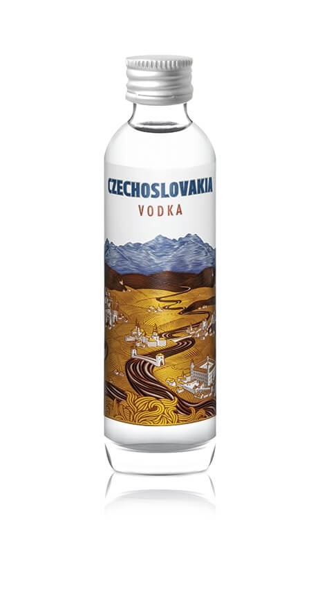 Tatratea Czechoslovakia vodka, 40мл