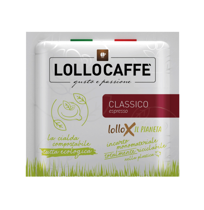 LolloCaffe Classico espresso e.s.e моно дози 50бр| Lollo Caffe mono doses | Е.S.E mono doses |