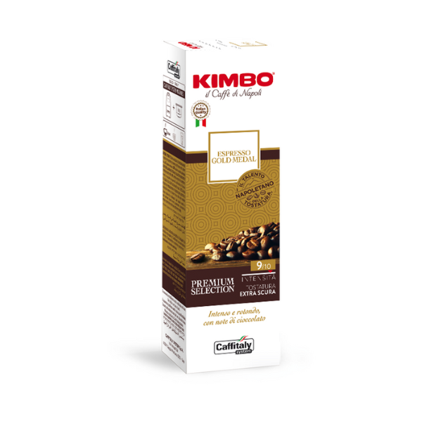 Kimbo Espresso Gold Medal капсули Caffitaly 10 бр. | Cafissimo съвместими | Кафе капсули |